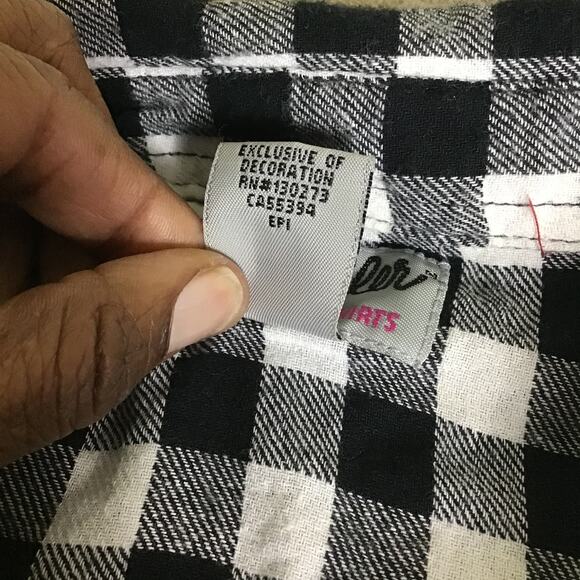 Wrangler Women Shirt Pearl Button flannel Plaid Western Shirt Sz XXL EUC - Picture 10 of 12